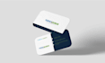 design trendy business card, professional visiting card