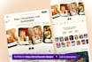 do figma landing page design, saas landing page, homepage design, dashboard