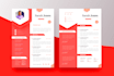 design a professional CV, resume, curriculum vitae