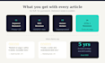 write professional saas or startup blog post and other content