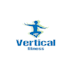 design outstanding simple vertical fitness logo
