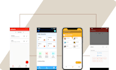 do android and IOS app UI development with flutter