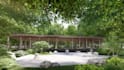 render 3d master plan, architecture and landscape