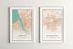 create premium custom city map posters