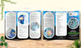 design modern trifold bifold brochure and white paper design