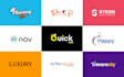 create modern minimal wordmark, typography, text logo design