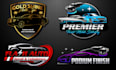 make modern auto detailing, car wash, mobile wash logo
