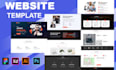 web templates and website ui UX design in PSD, figma, and xd