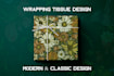 design wrapping tissue paper, gift paper and fruit packaging