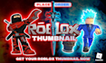 design roblox thumbnail, youtube thumbnail, gaming thumbnails, twitch thumbnail