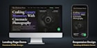 figma to HTML CSS responsive website or landing page