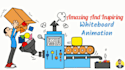 create a whiteboard animations video, whiteboard video, hand drawn animation
