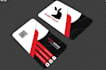 design clickable digital business card or physical card