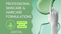compose a cosmetic skincare or haircare formulation