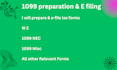 prepare and file w2 and 1099 for your employees and contractors