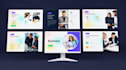 design animated canva presentation and powerpoint slides