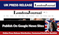 uk online press release distribution on london journal