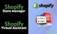 be your shopify store manager for daily maintenance and optimization
