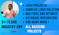develop rest API using java spring