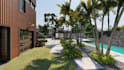 design a captivating garden and patio landscape