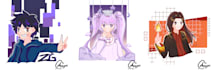 draw cute semi chibi