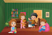 draw amazing 3d children book illustration and children story book