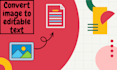convert scan books, images, pdfs to text documents