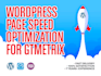 increase wordpress speed optimization and  performance