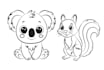 create animal coloring pages for kids