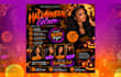 design an eye catching halloween party flyer and poster