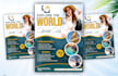 create stunning travel flyer, tourism and holiday poster design
