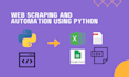 do web scraping and data mining using python