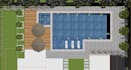 do pool design and 3d render