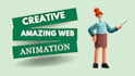 make your design for animation by using HTML, CSS and javascript