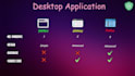 build a modern gui app with database using python