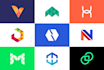 design modern crypto logo