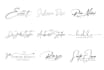 design wedding, scripted, autograph, cursive, photography, signature logo
