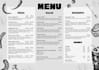 design creative food menus, restaurant menu and cafe menu
