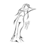 make vector line art or simple illustration