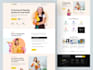 create landing page and complete wordpress website