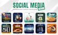 design premium canva templates and social media post, canva design