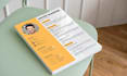 create a professional CV design or modern resume template