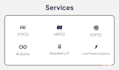 do embedded systems, firmware and iot using esp32, nrf52, stm32, raspberry pi