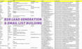 do b2b lead generation service and targeted email list building