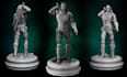model or sculpt stunning 3d character for 3d print