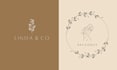 design elegant handmade feminine botanical logo