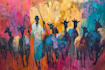 create painting wall art to canvas print, poster with ai for etsy, and more
