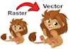 convert low image to vector tracing high quality
