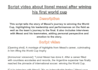 be the scriptwriter for your youtube videos