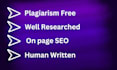 write SEO quality article for tech and saas businesses